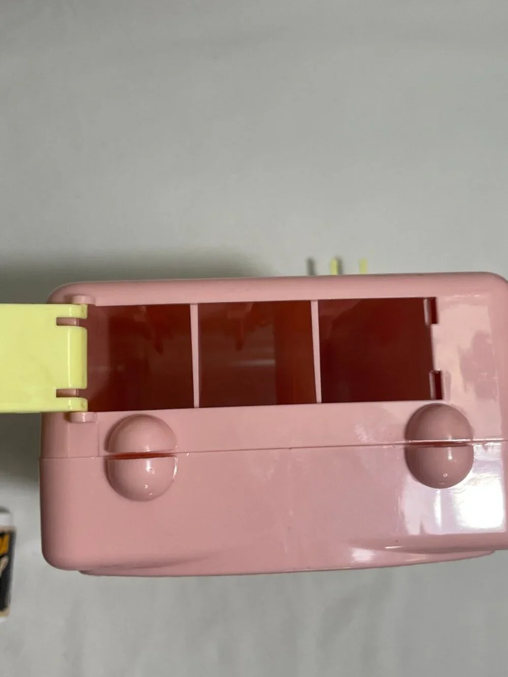 Retro Mini Toy Drink Vending Machine Pink w/ 1 Mini Soda Can RMS Int USA